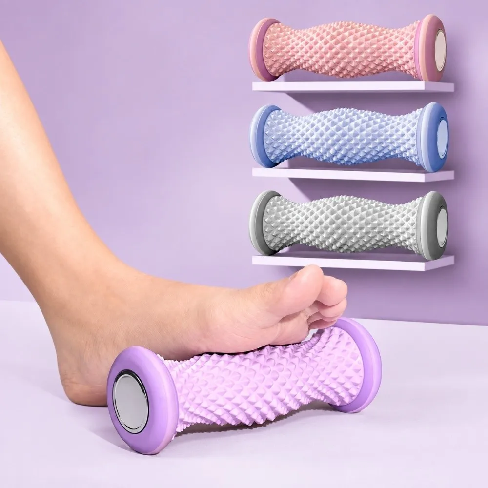 Manual Foot Massage Roller Calf Shaping Acupressure Yoga Massage Ball Effective Muscle Relaxation Plantar Fascia Roller