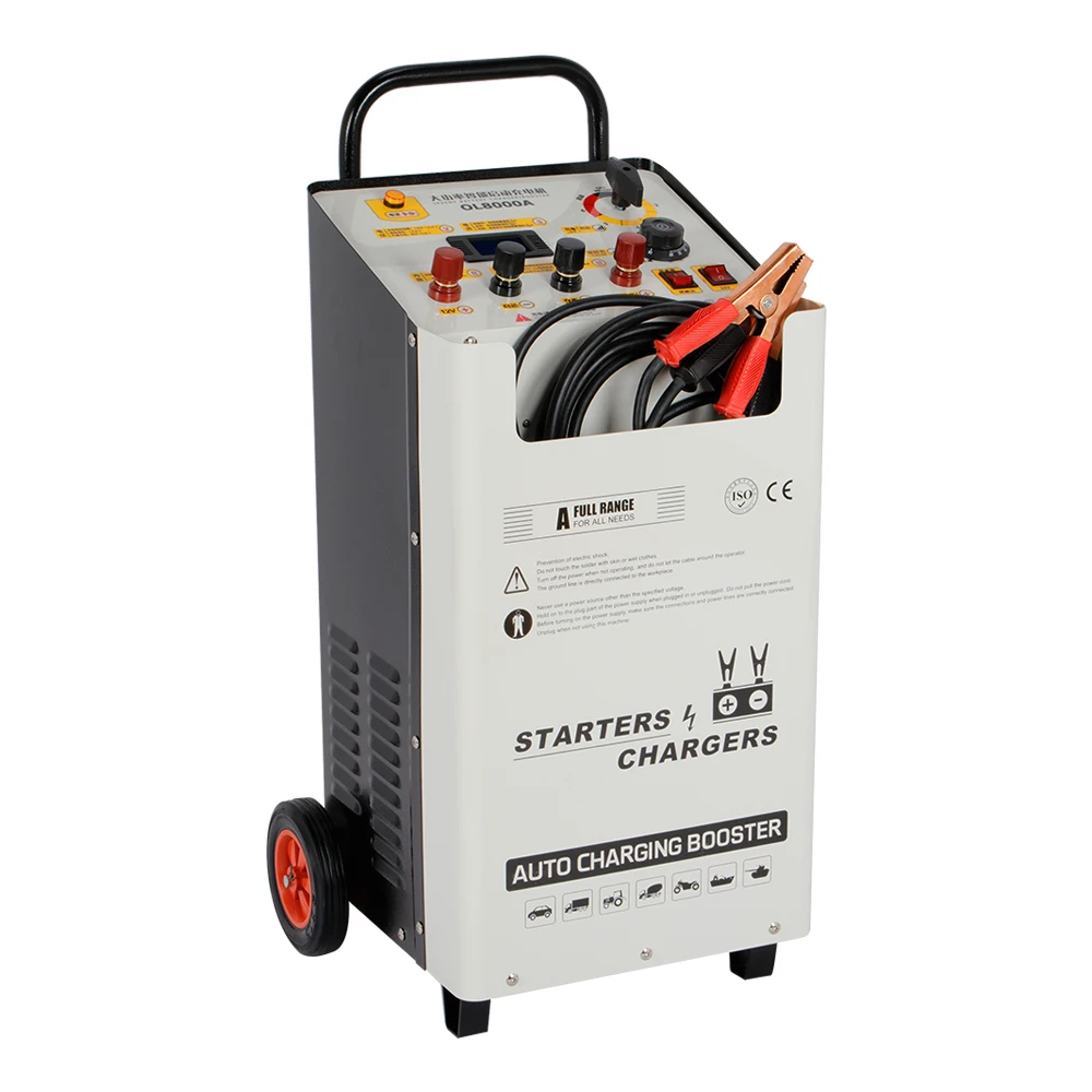 شاحن بطارية محرك كهربائي للسيارة 8000A 220 فولت ومبتدئ
