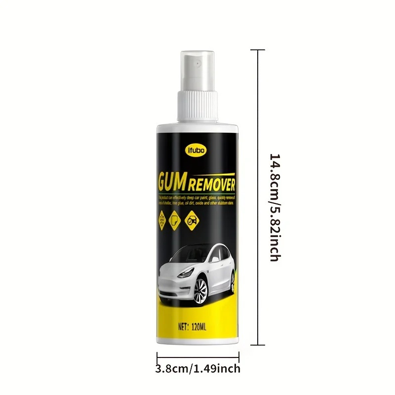 Multi-Purpose Adhesive Remover for Cars - Versatile Glue Cleaner, Ideal for Glass Stickers & Double-Sided Tape