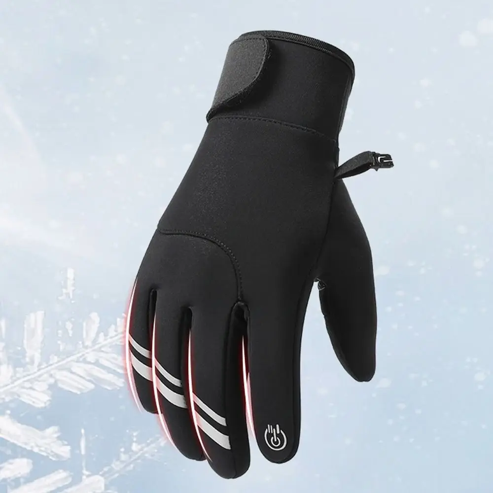 

Многофункциональные отражающие легкие зимние перчатки Сверхлегкие противоскользящие спортивные варежки Ветрозащитные перчатки с сенсорным экраном на весь палец Катание на лыжах