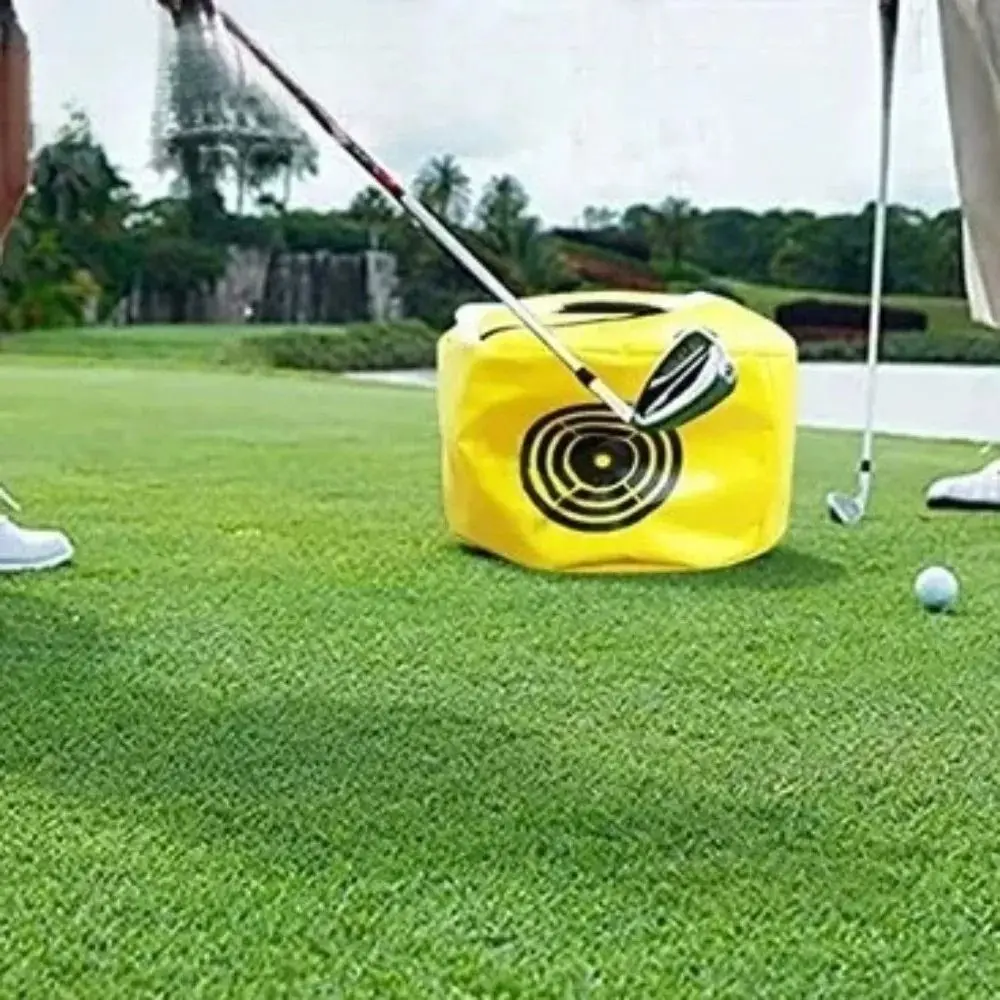 Impact Resistant Golf Hitting Bag Improve Accuracy Multifunctional Golf Swing Trainer Strength Improvement Portable