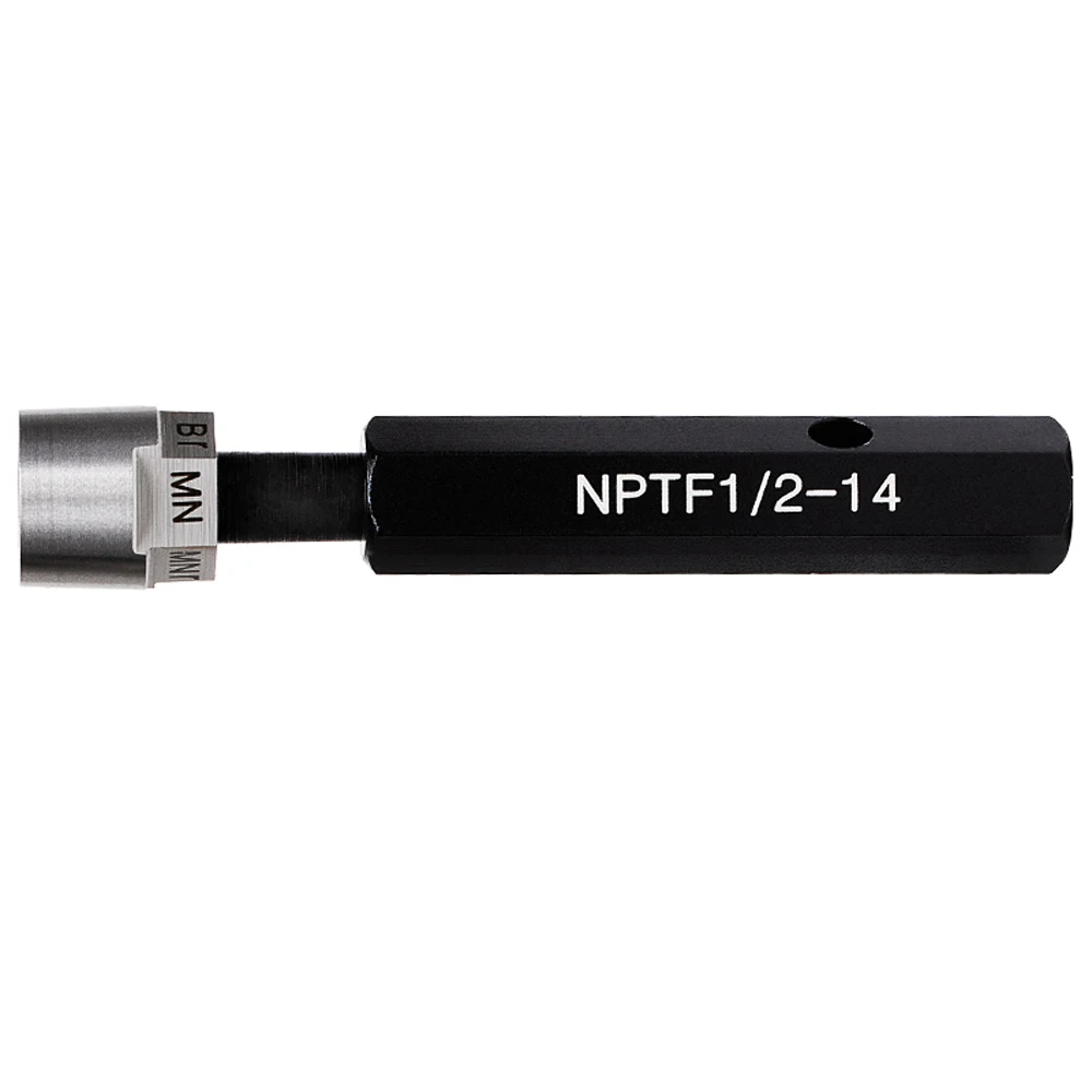Imagem -04 - Americano Afilado Tubo Plug Gauge Conjunto 60 Graus Dryseal Tubulação Roscas Calibres Gage Nptf Nptf1 16 2