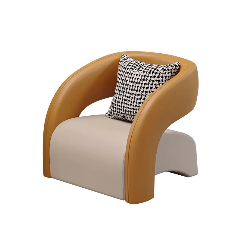 

Reception Sofa Card Seat Hotel Lobby Exhibition Hall Sofa Table and Chair Set VIP Club Single Sofa