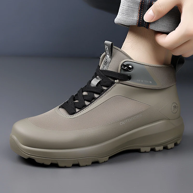 New Golf Shoes for Men Genuine Leather Golf Training Mens Black White Athletic Shoes Man Brand Golf Sneakers Man 38-44