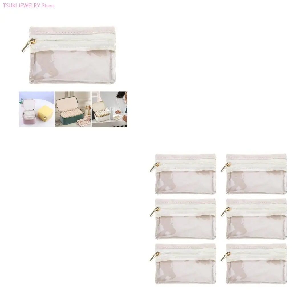 

62KE Contemporary Jewelry Packaging Bag Handy Storage Container for Jewelry Collector