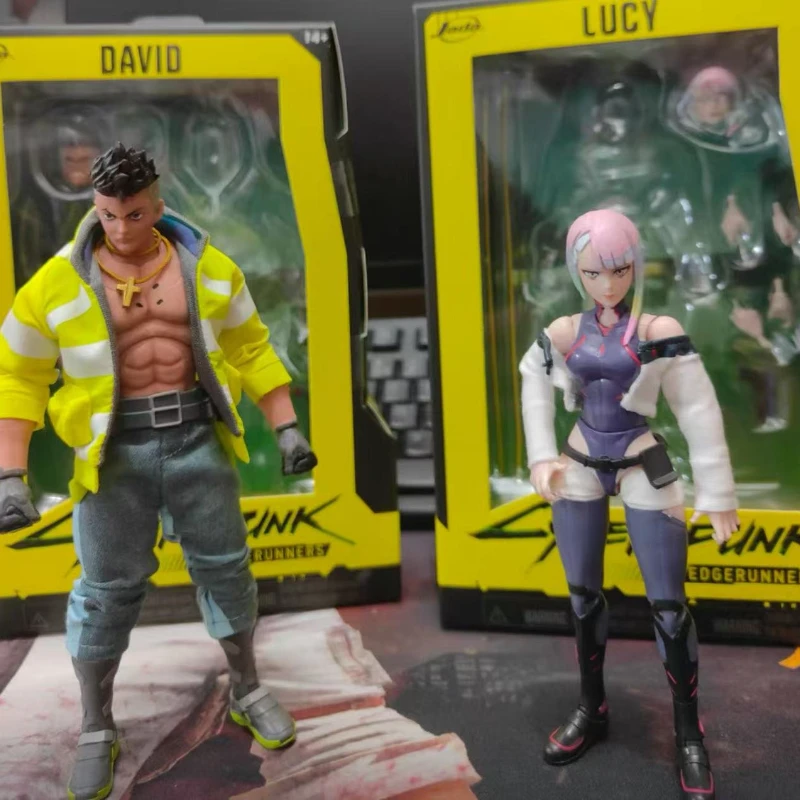 

2025 Q1 Jada Toys 1/12 Scale Male Female Soldier David Lucy Replaceable Head Carving Full Set 6in Collectible Action Figure Toys