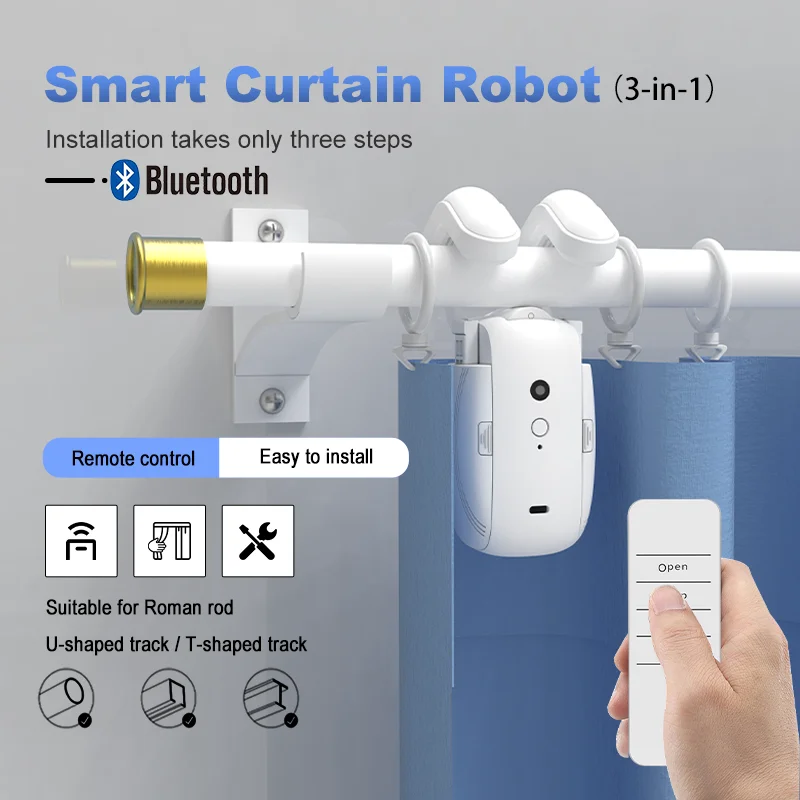 Uygulama Zamanlayıcılı, Sesle  - Curtain Motor incelemesi ve fiyatı
