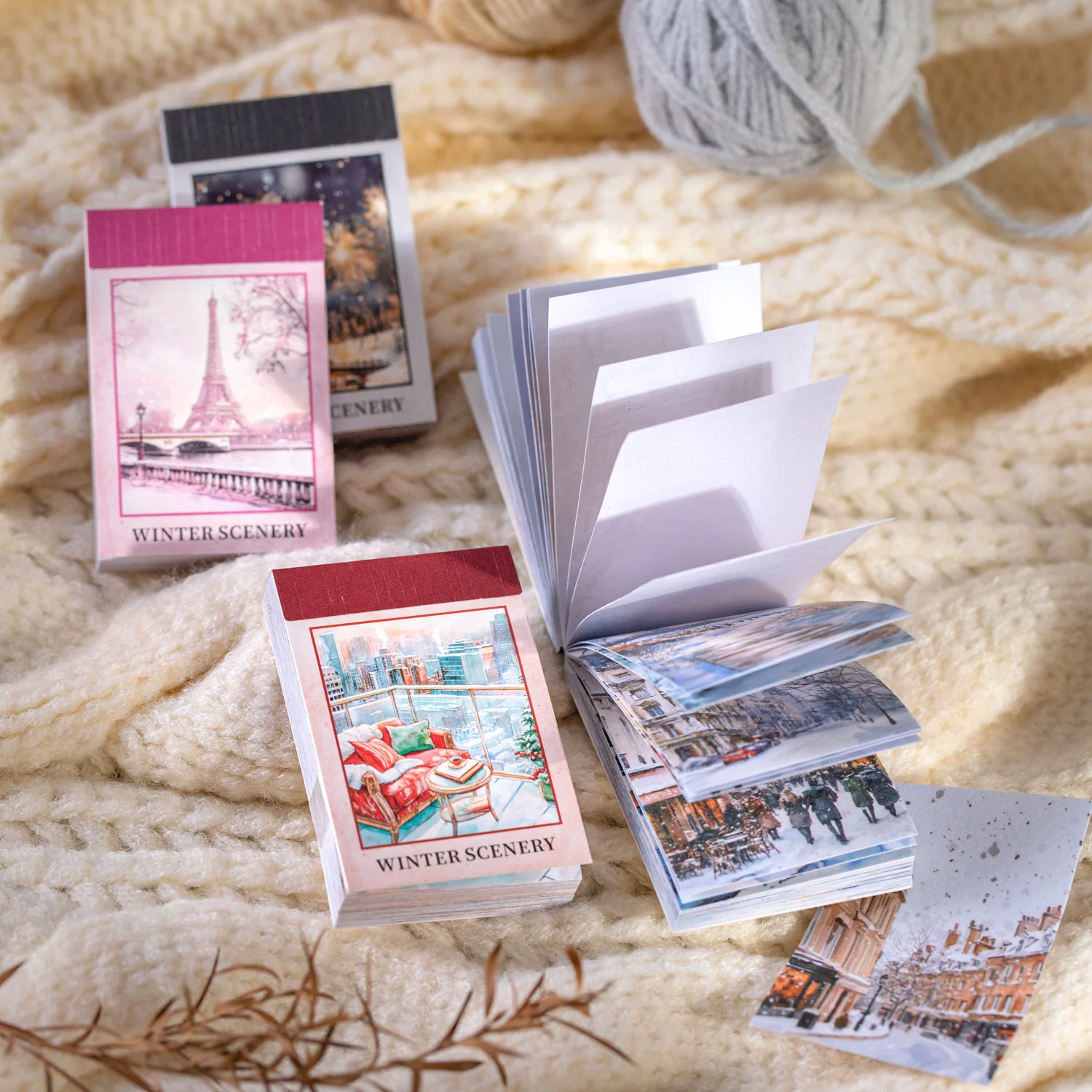 50pcs/lot Kawaii Scrapbook Stickers Picking up the Light in Winter Journaling Scrapbooking s Decorative Stationery Sticker