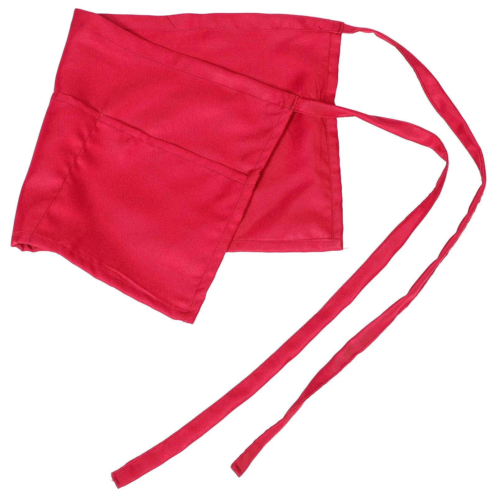 

Поварской карманный фартук из прочного полиэстера с двумя карманами, устойчивый к пятнам и воде, для кухни, ресторана, кафе, для официантов и персонала.