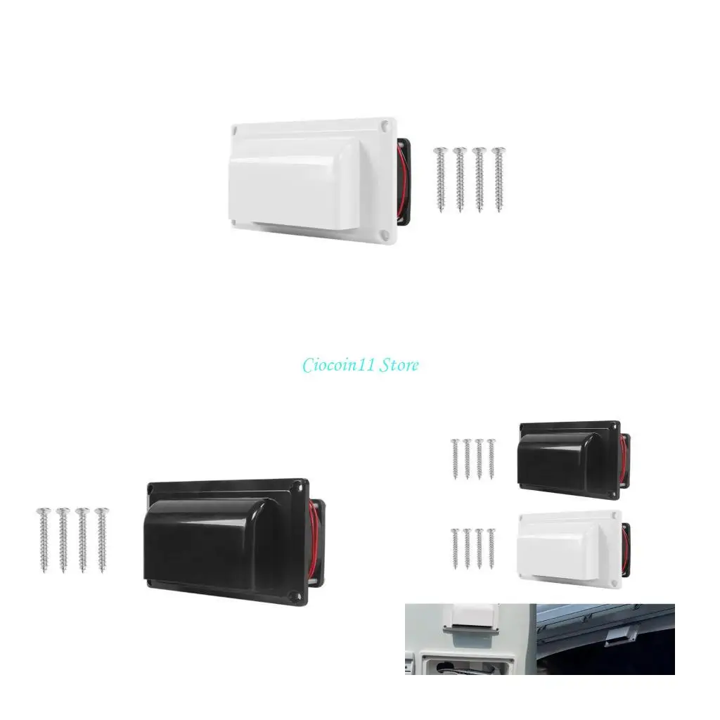 

Выхлопная вентилятор на боковой боковой боковой боковой лодке для улучшения циркуляции воздуха с низкой длительной сборкой