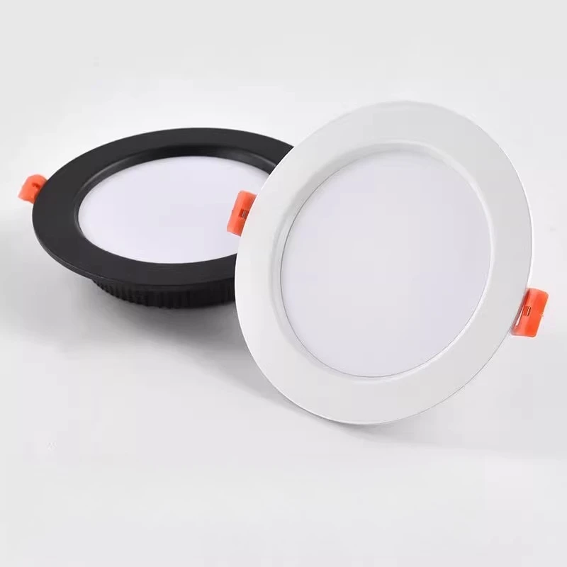 

Светодиодные трубчатые светильники 7W/9W/12W/15W, AC85-265V, теплый белый/холодный белый свет, круглые, для гостиных и торговых центров, встраиваемые точечные светодиодные светильники