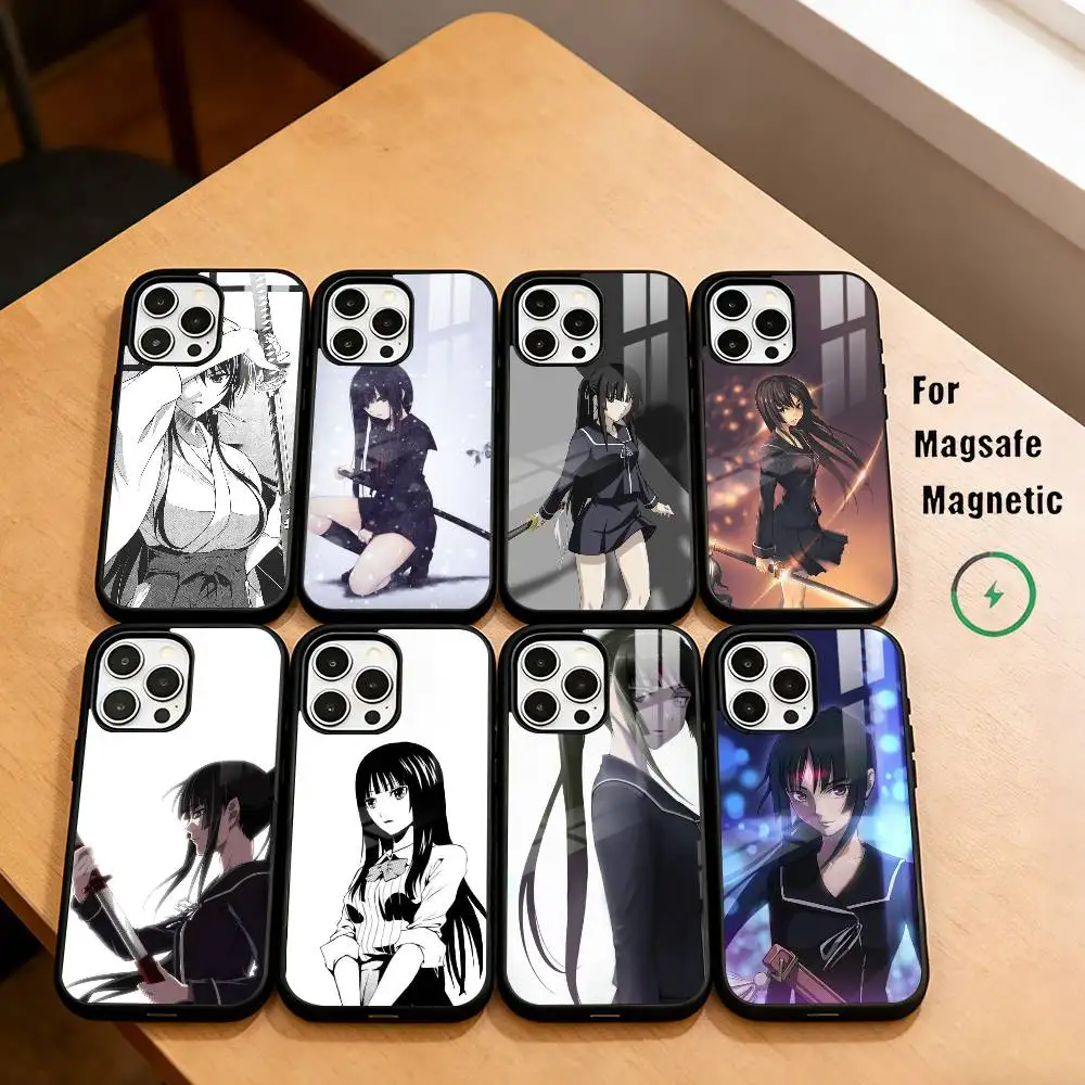 

G-Genius exorcist Y-Yomi I-Isayama Phone Case For iPhone17,16,15,14,13,12,11 Plus,Pro Magnetic For Magsafe Wireless Charging