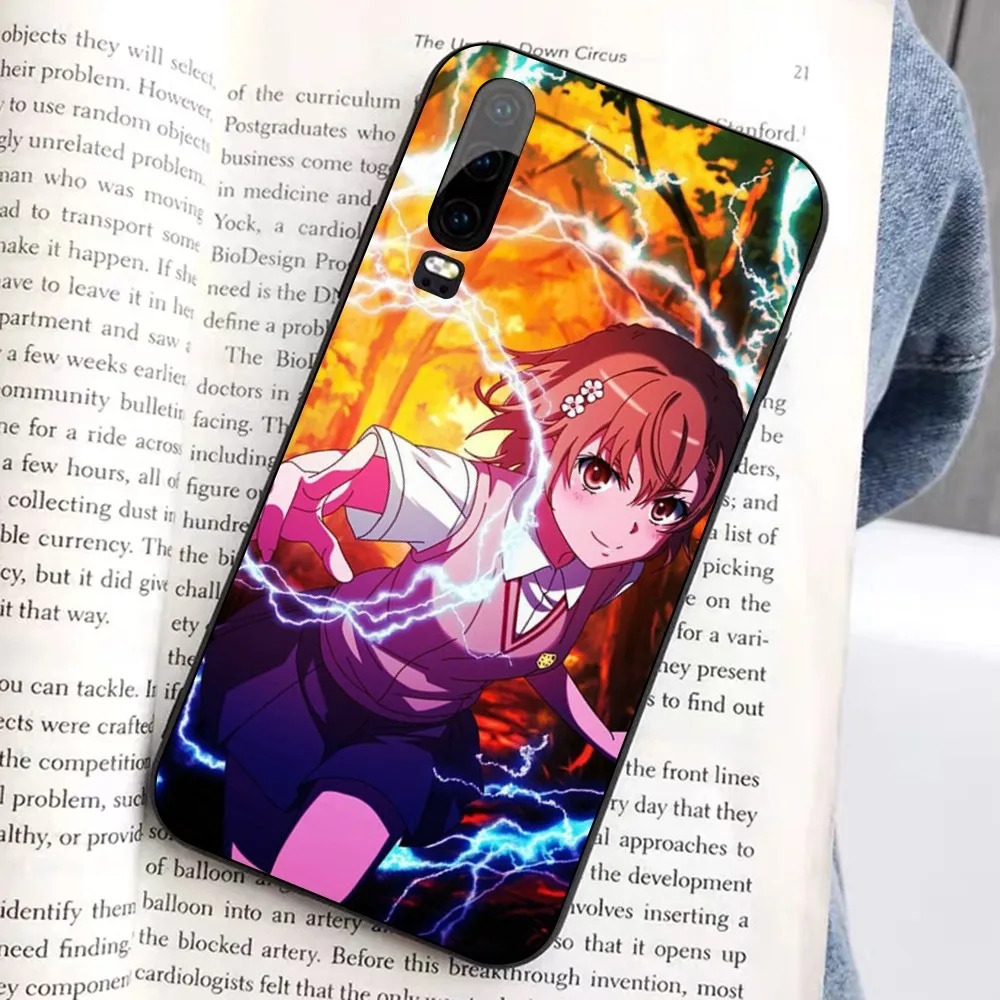 Anime M-Misaka Mikoto Cute Phone Case For Huawei Honor 10 Lite 9 20 7A 9X 30 50 60 70 Pro Plus Soft Silicone Cover