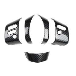 For Toyota FJ Cruiser Car Steering Wheel Trim Cover Decoration Protection 3D Steering Wheel Stickers Auto Styling Accessories