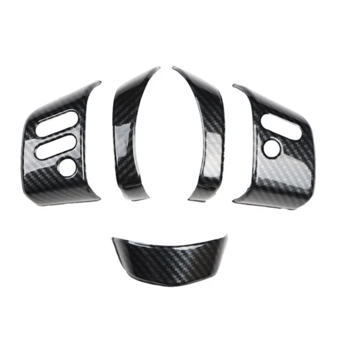 Imagen 1 del producto Cubierta embellecedora para volante de coche Toyota FJ Cruiser, decoración de protección, pegatinas 3D para volante, accesorios de estilo automático