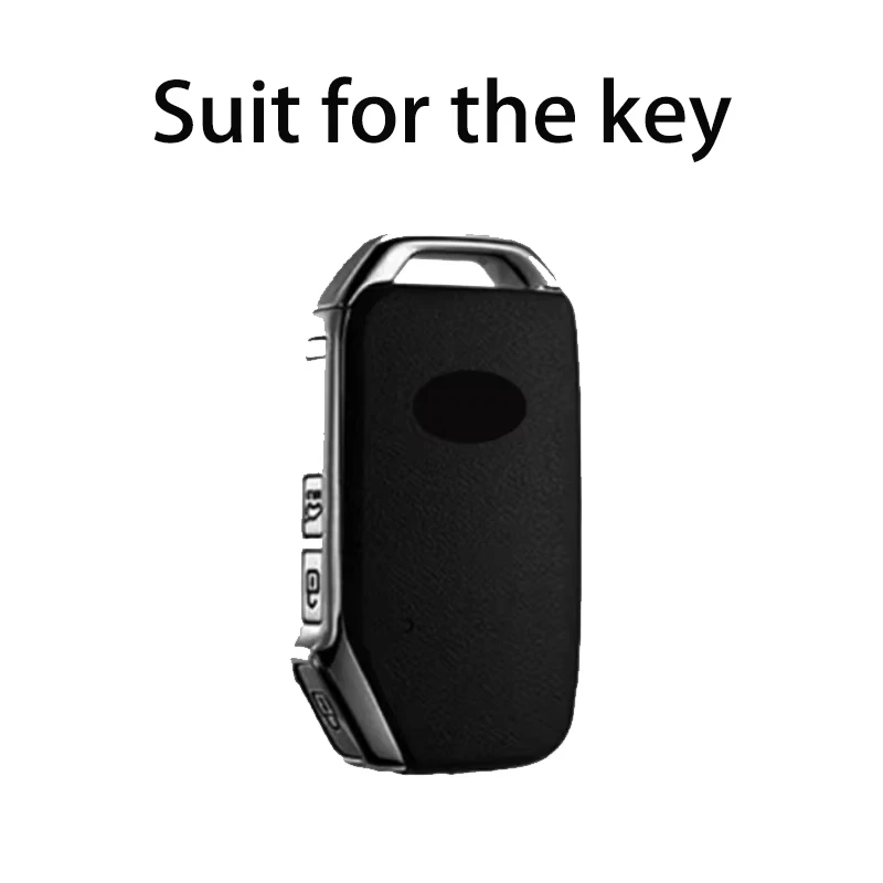 ICAR Key Case for Kia Sportage Ceed Sorento Cerato Forte KX3 K5 3 4 Button Remote Car Key Cover Pink Protective Case Keychain