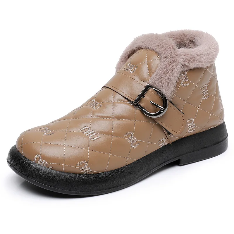 

Winter Women's Casual Low-top Shoes Female Thicken Warm Lightweight Sneakers Fashion Comfortable Versatile Flat Shoes For Women