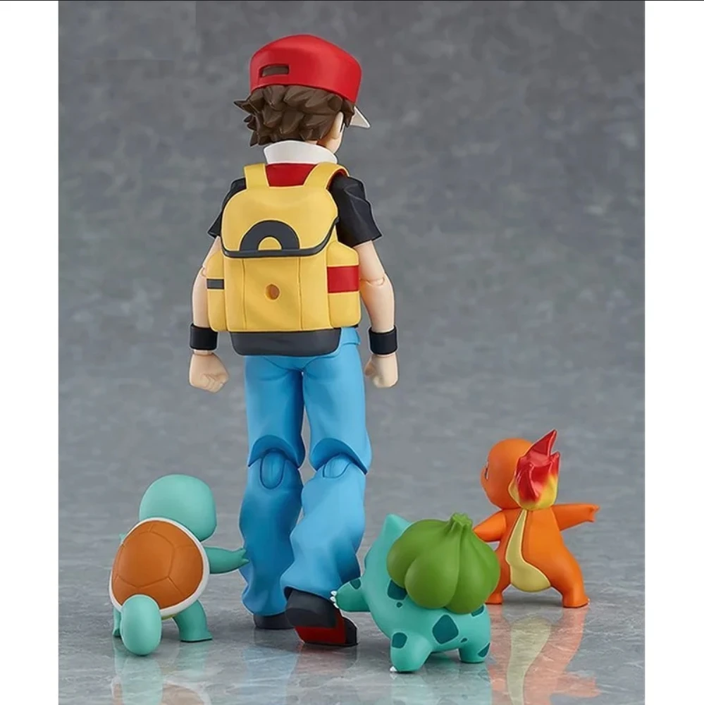 Pokémon Anime Action Figures, Modelo de coleção Brinquedos, Monstros de Bolso, Pikachu, Cinza Vermelha, Ketchum, Venusaur, 100% Original, Em Stock, 356