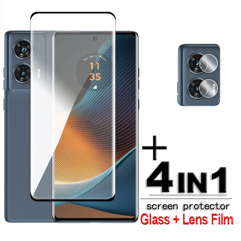 

For Motorola Edge 50 Fusion Glass Tempered Glass Full Cover 3D Curved Screen Protector For Motorola Edge 50 Fusion Lens Film