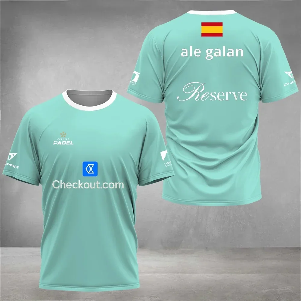 2026 Cool Padel Atmungsaktives Kurzarm-Fitness-T-Shirt für Herren und Damen – Sommerliches, schnell trocknendes O-Neck-Street-T-Shirt – Neues Padel-Sport-Oberteil für Erwachsene – Detail 10