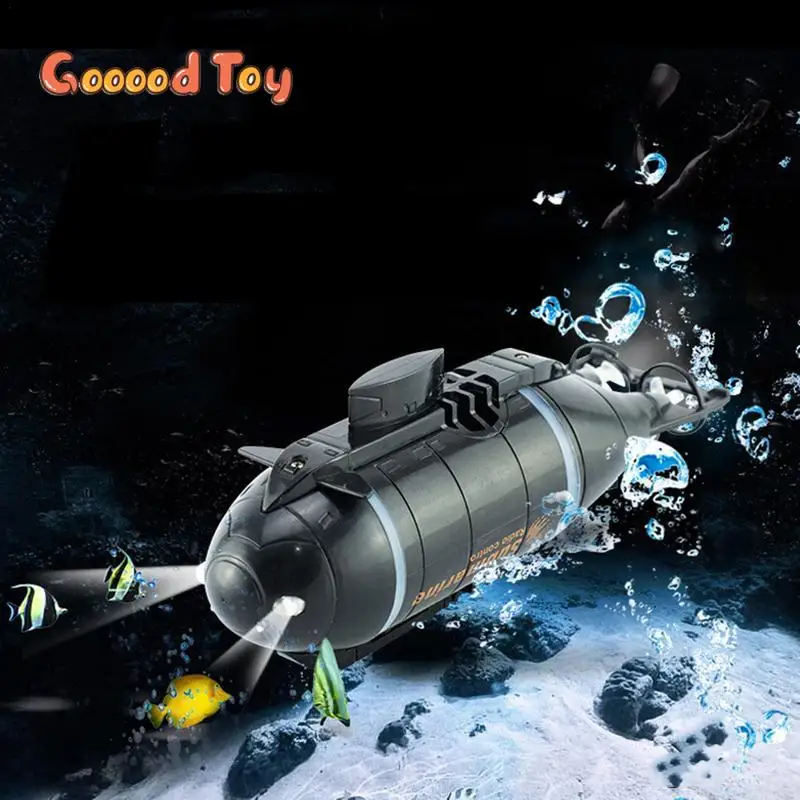 RC U-Boot 2,4g fern gesteuerte Boots spielzeugs imulation Mini-Boote wasserdichtes wiederauf lad bares Schiff elektrisches Spielzeug für Jungen Kinder