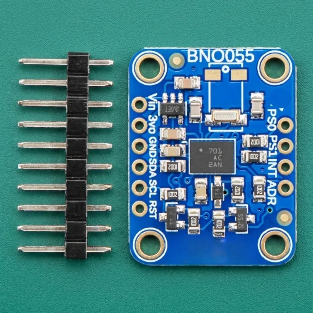 BNO055 Absolute Orientation Sensor Module Enabling Real-Time Motion Sensing for Drones Autonomous Systems and Edge AI Devices