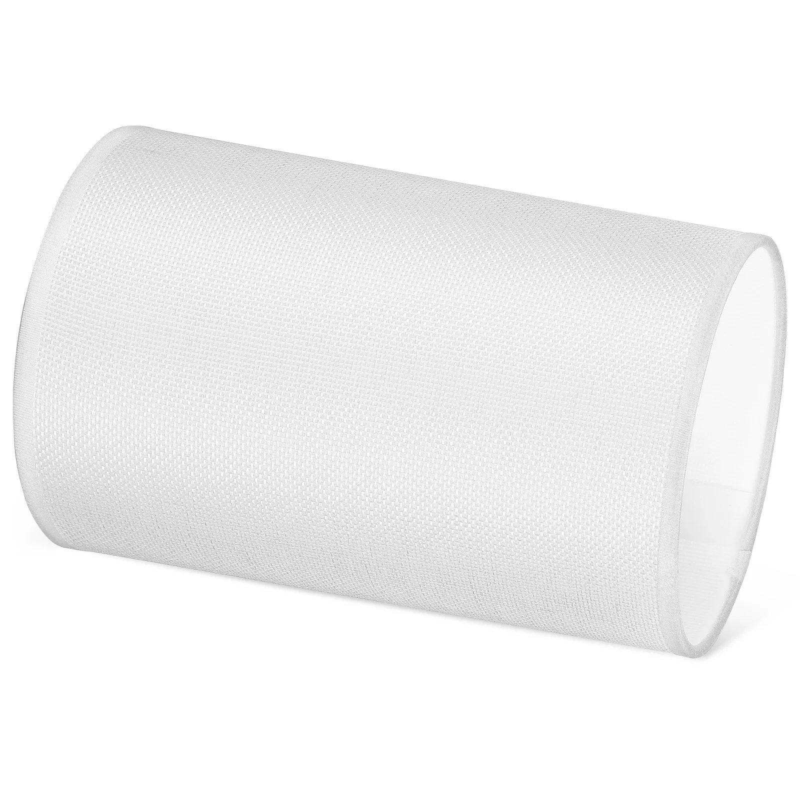 

Fabric Cylinder Lamp Shade Linen Material Simple Elegant Soft Light Desk Table Lamp Shade Replacement Universal Bedside Lighting