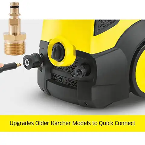 M22 एडाप्टर उच्च दबाव वॉशर नली एडाप्टर दबाव पाइप त्वरित कनेक्टर कनवर्टर फिटिंग K श्रृंखला दबाव वॉशर के लिए 10 best sales होस कनेक्टर - №2