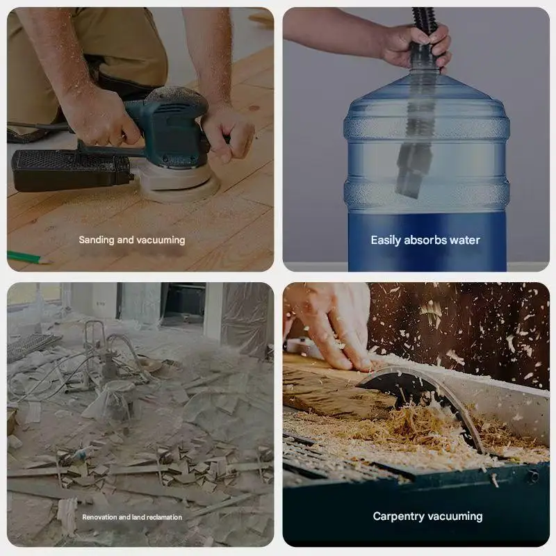 Collettore di polveri per levigatura per carpenteria industriale Separatore per la lavorazione del legno sottovuoto e macchine per la pulizia della polvere del legno