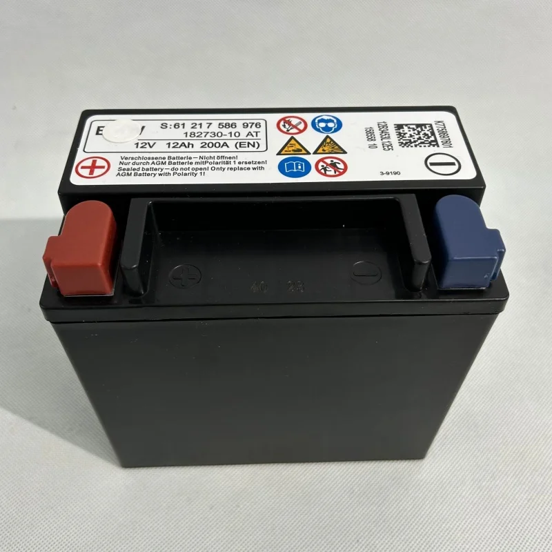 Suitable for BMW car battery 320 325 520 525 530 528 730 auxiliary battery 12ah 61217586976