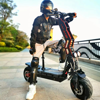 EU MKS Electric Scooters 8000W 60v 50AH 13 Inch Fast Wheels  Max Speed 80-90km/h Range 90-110kms Dual Motor Offroad Escooters