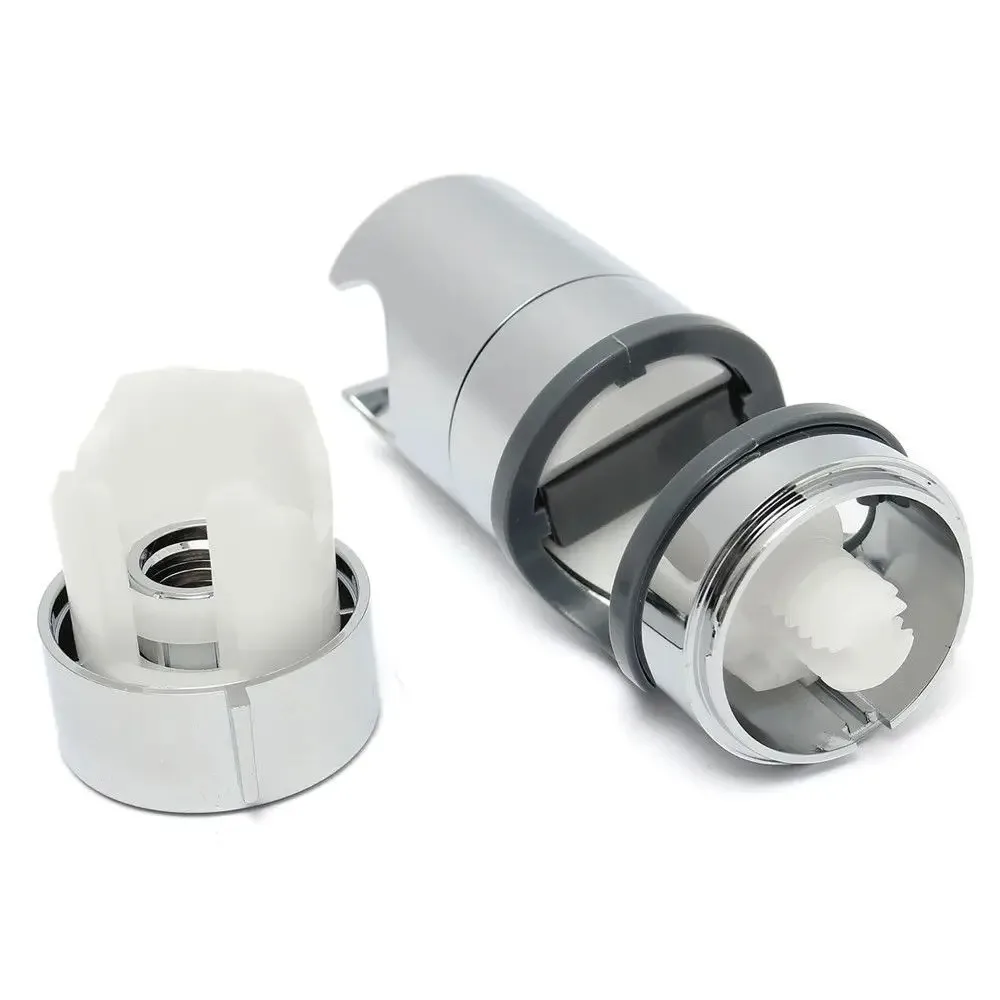 ユニバーサルシャワーヘッドホルダー調整可能な 18 〜 25 ミリメートル ABS クロームシャワーレールホルダー浴室付属品シャワー取付ブラケット Univ