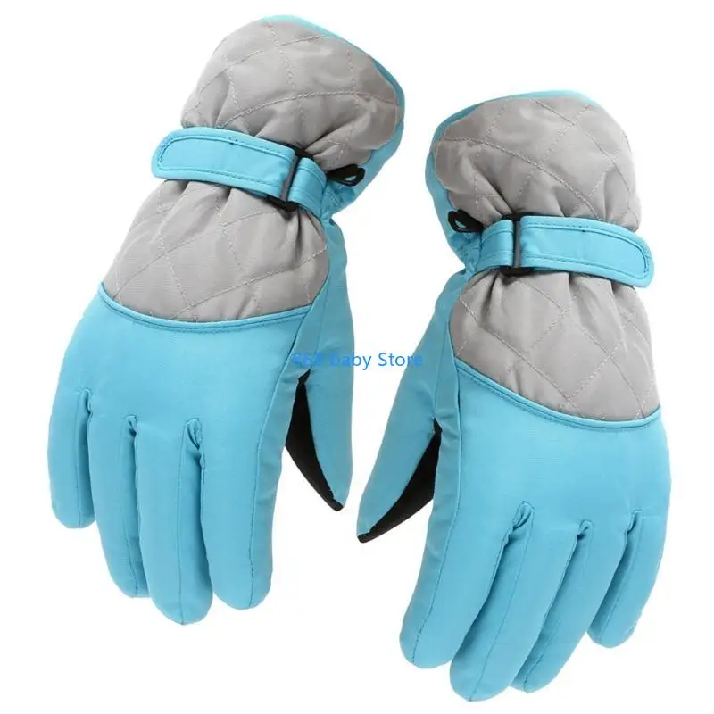 

29EE Kids Child Winter Thicken Warm Mountain Snowboard Ski Gloves Waterproof Mittens