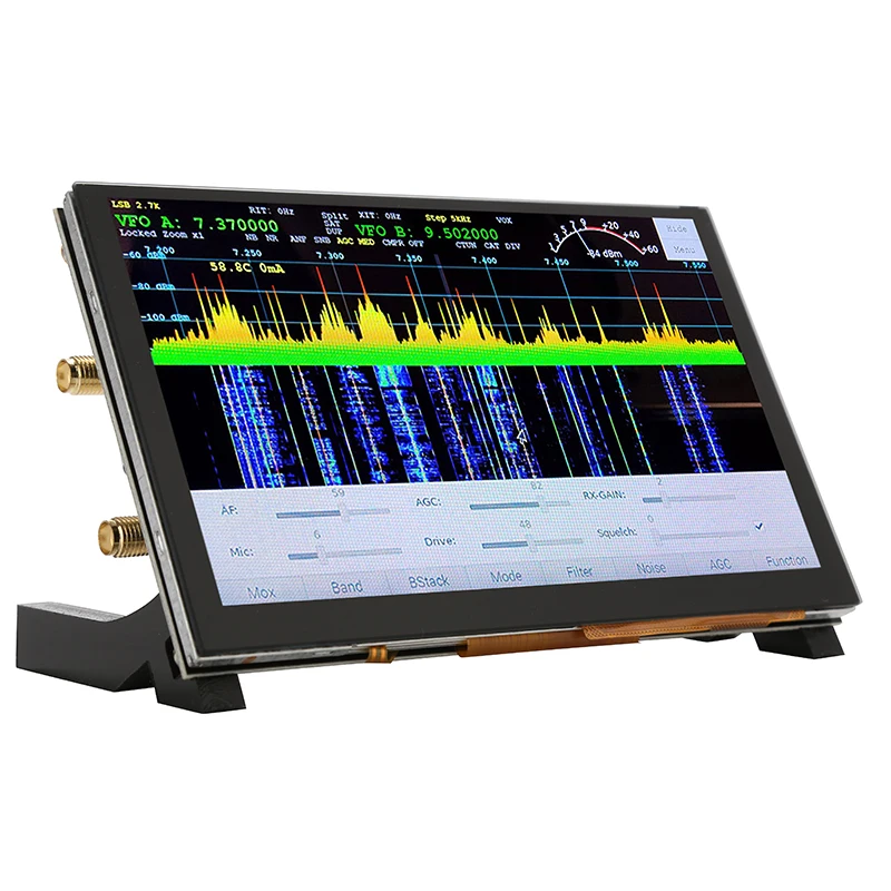 Radioberry V2.0 Beta5 Software Defined Radio Devices Hf Sdr Transceiver Pi Hat Dsi Display For Rasbperry Pi 4b 3b+