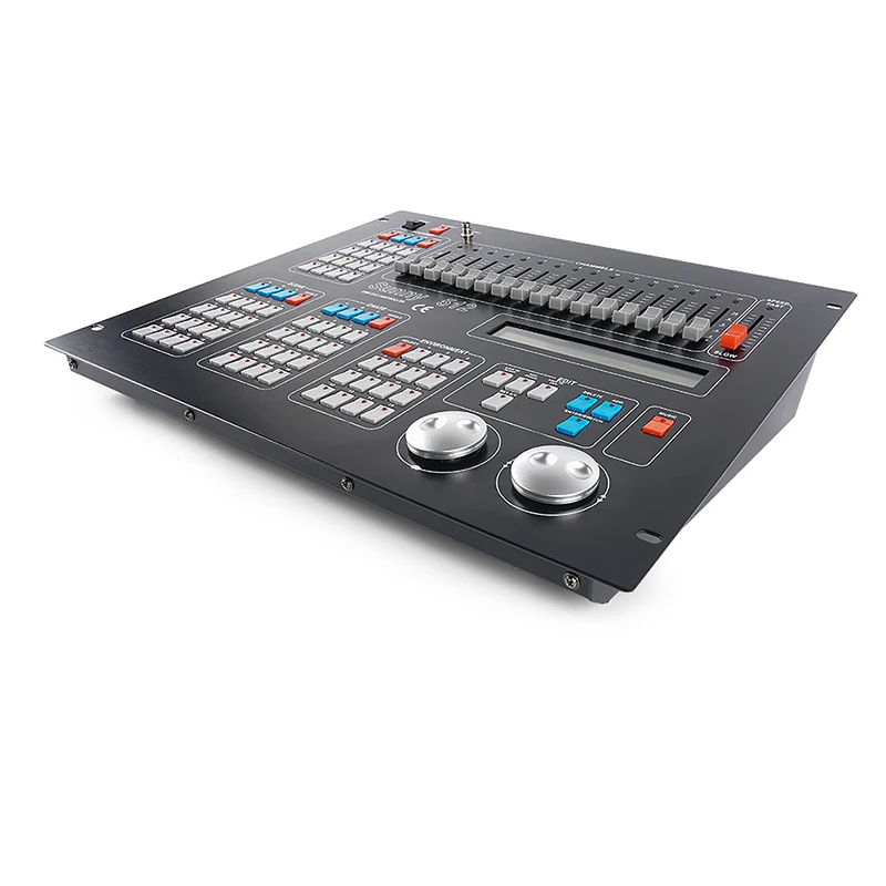 المرحلة DMX وحدة التحكم 512 المرحلة ضوء تحكم DJ أضواء وحدة التحكم معدات المرحلة لتحريك رئيس الإضاءة أضواء الحفلات التحكم