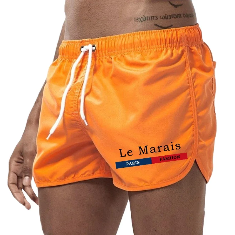 2025 الاتجاه الجديد الرجال مجلس السراويل الصيف موضة الذكور عادية الرياضة شورتات للبحر رياضة اللياقة البدنية الملاكمة الجري الدراجات سراويل قصيرة