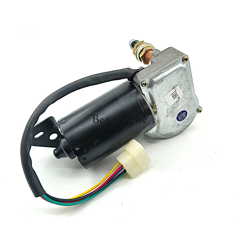 Construction Machinery Excavator Parts PC100120/200-3 Cab Wiper Arm Piece Wiper Motor Motor Assembly