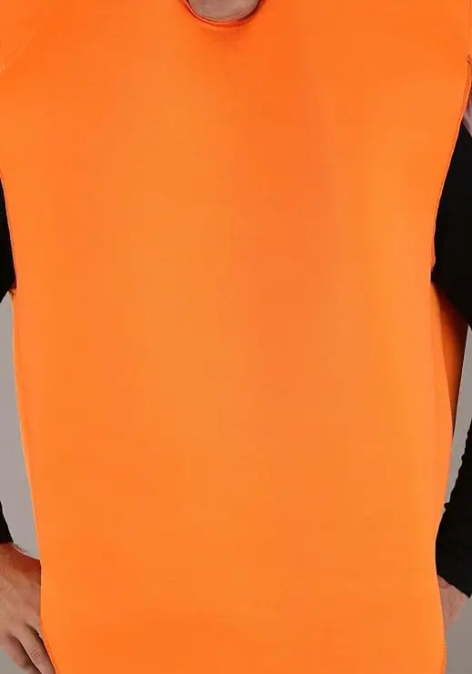 Men\'s Adult Carrot Costume Orange Vegetables and Food Outfits for Halloween Cosplay Funny Dres Up Set