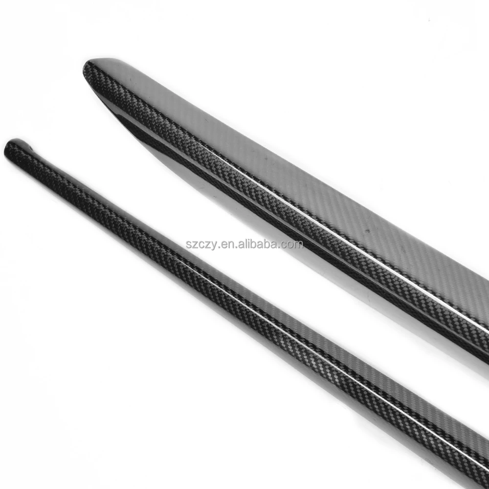 Carbon Fiber XE Side Skirts Extension for Jaguar XE 2015Up