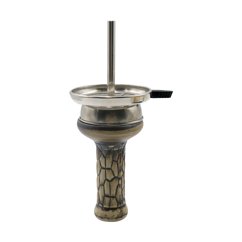 SY 1PC One Hole Ceramic Shisha Bowl Phunnel Hookah Chicha Head Smoking Hookah Narguile Cachimbas Shisha Bowl Accessories