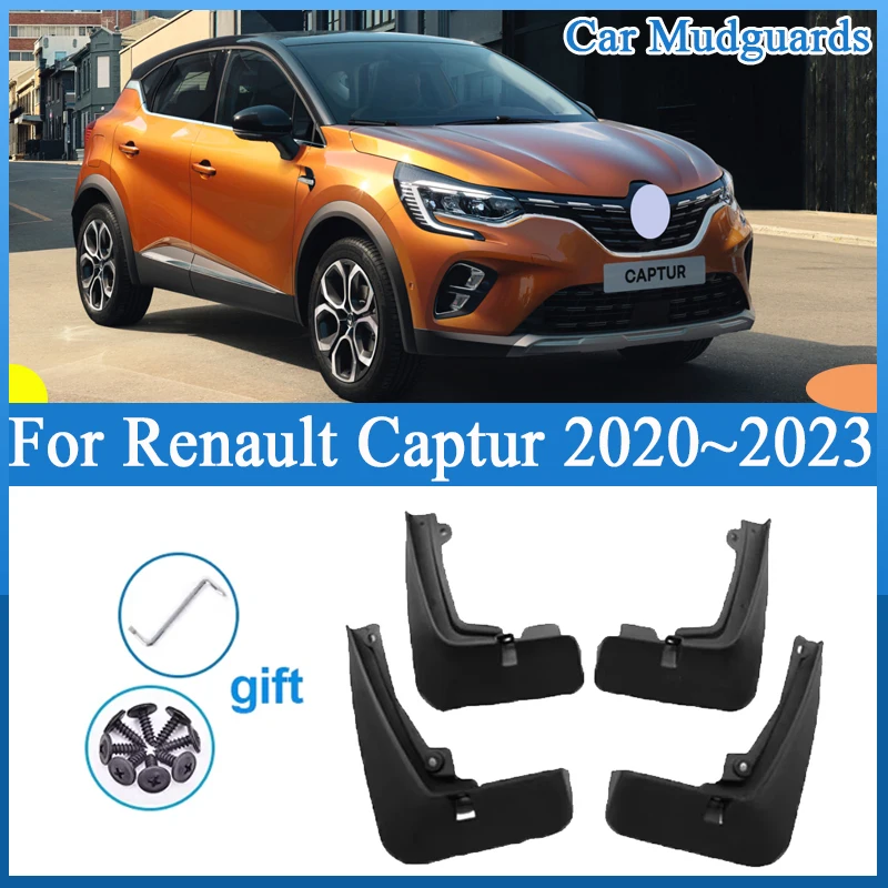 

Car Mudguards for Renault Captur Accessories 2019~2023 2020 Front Rear Wheels Fender Mud Flaps Anti-splash Flap Mudflap Tools