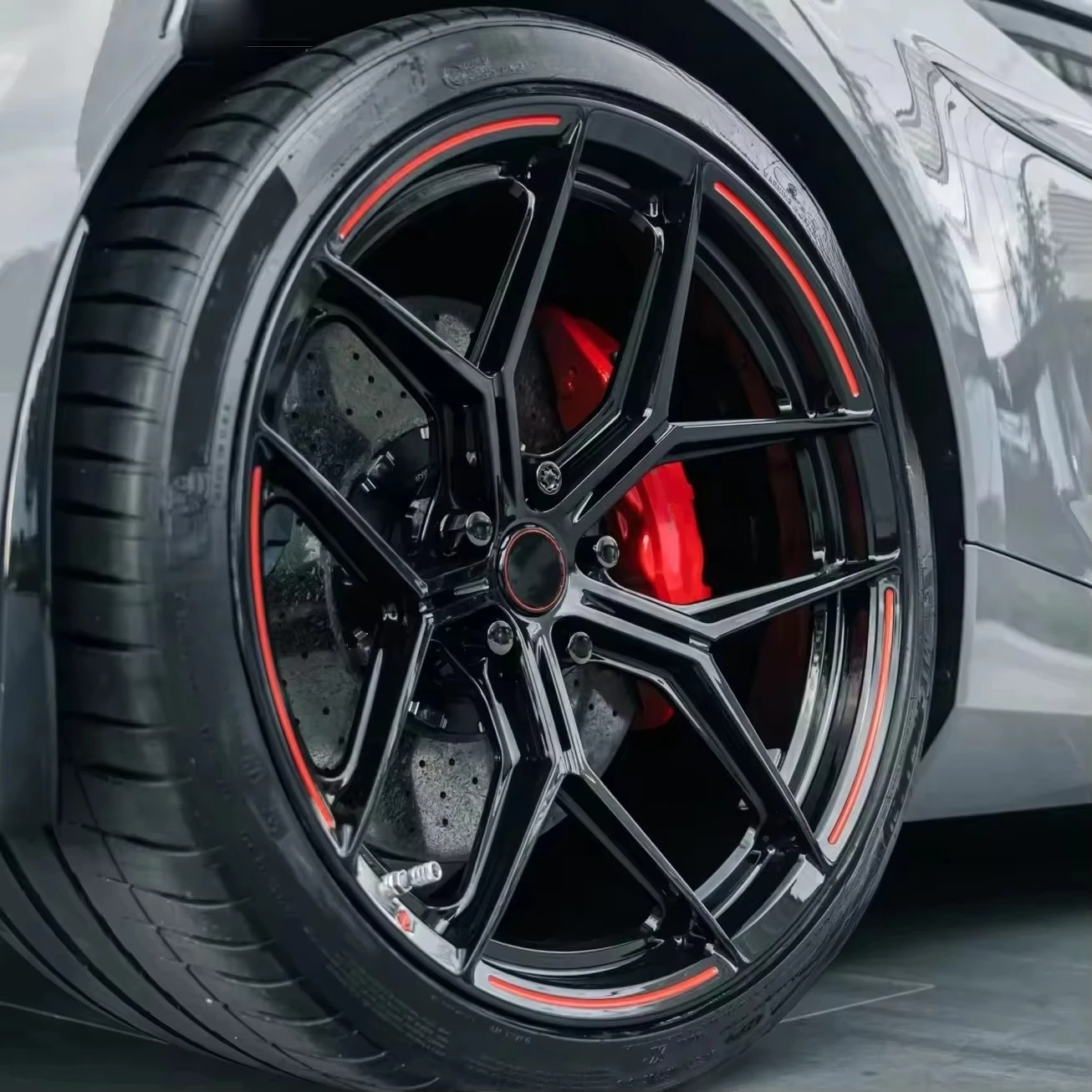 GPW Custom Concave Forged Wheel 18 19 20 21 22 Inch Black Rims for Mercedes Porsche Chevy Corvette C7 C8 Audi S6 A6 BMW M3 M4 M5
