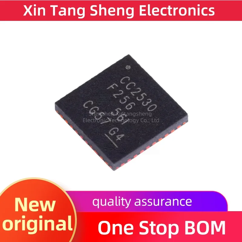 10PCS 100%New CC2530F256RHAR CC2530F256 QFN40 Electronic Component