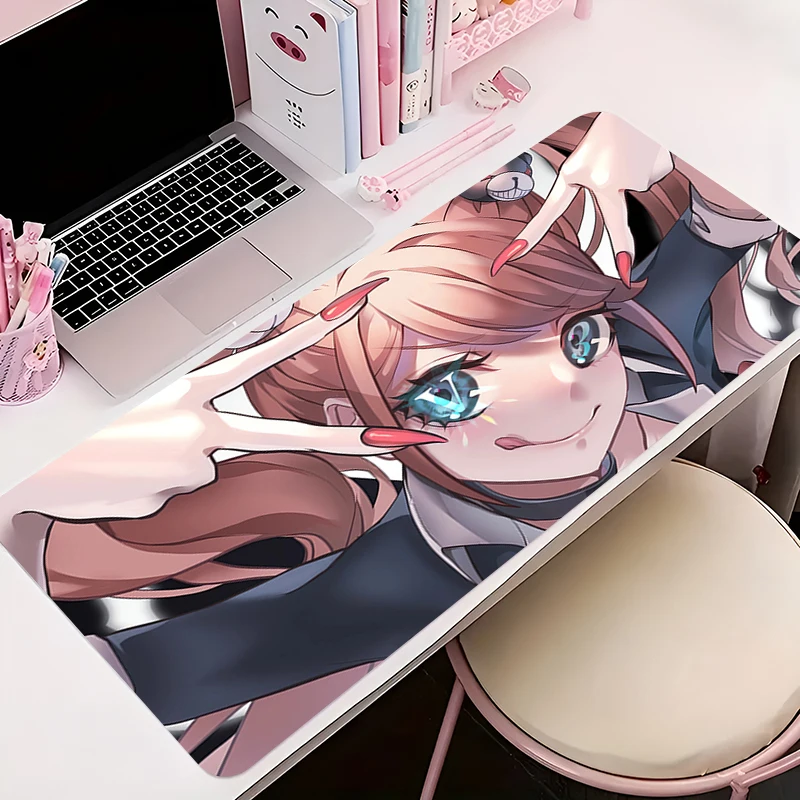 

Mouse Pad Office PC Accessories Keyboard Mat Anime D-danganronpa Junko Enoshima Pattern Anti-slip Rubber Mousepad Gamer Desk Mat