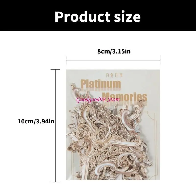 20heets Scrapbooking Sticker Sticked Sticked Corner for Journal Album