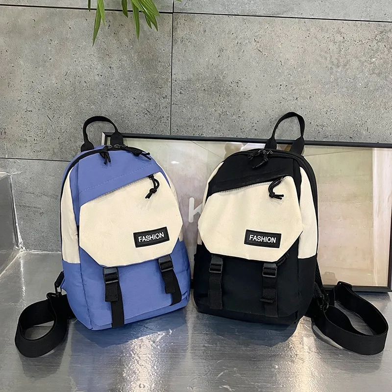 Street Trend Shoulder Bag Couple Student Fashion Brand Casual Korean Version Japanese New Nylon Messenger Bag Messenger Bag