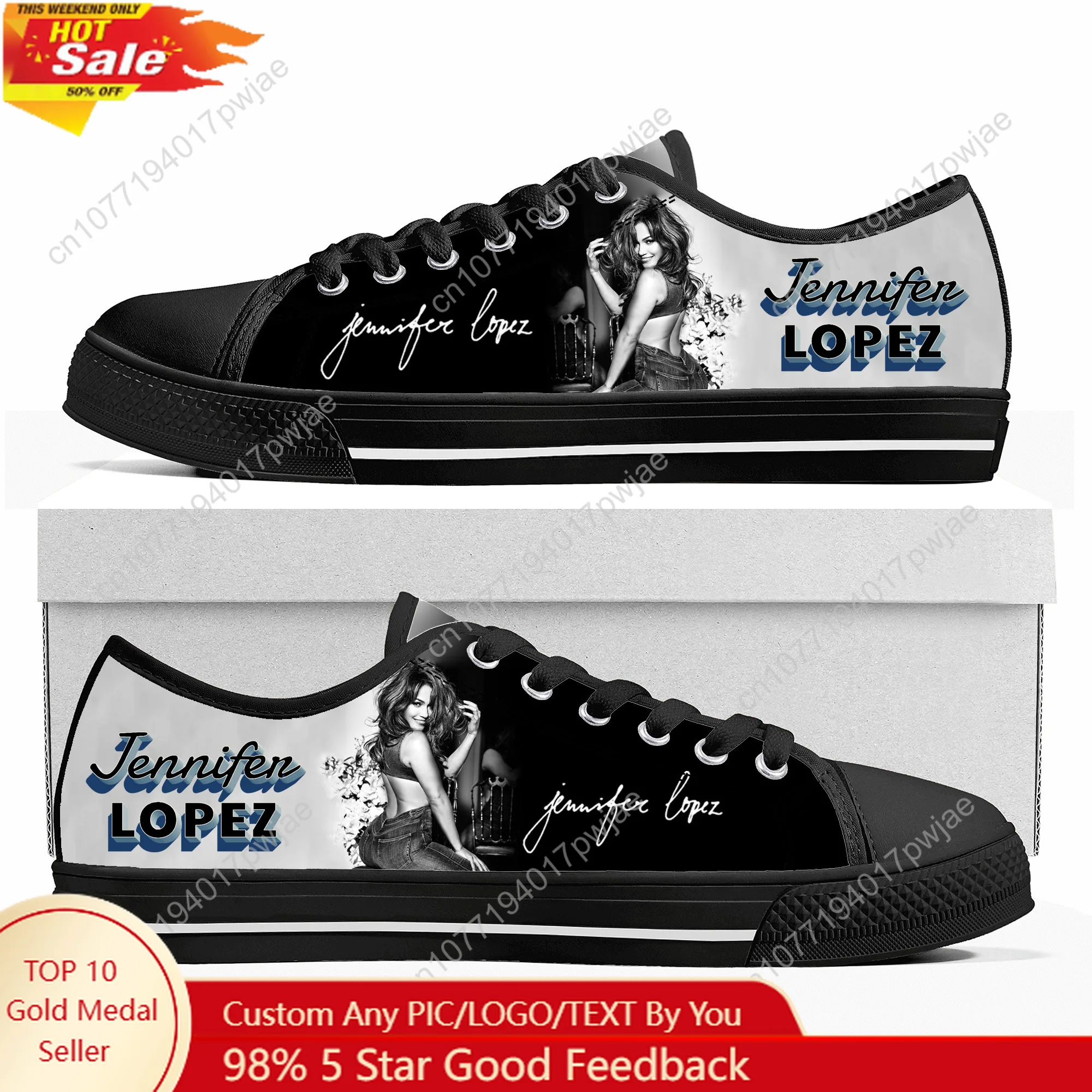 

Jennifer Lopez Hip hop Singer Low Top Lightweight Sneakers Mens Womens Teenager Canvas Sneaker Hiking Travel Casual Shoes