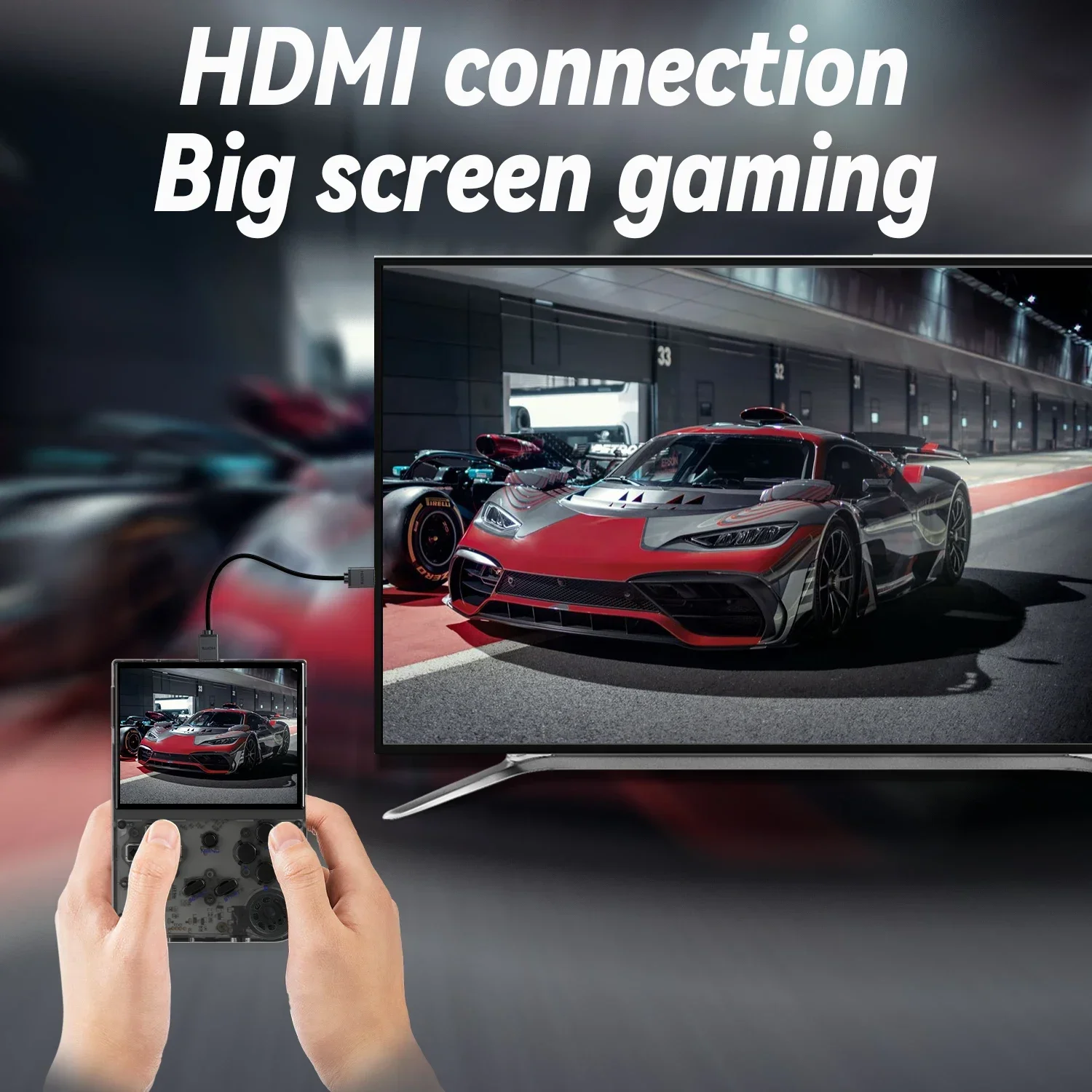 ANBERNIC RG35XX وحدة تحكم بجهاز لعب محمول H700 معالج 3.5 ''IPS شاشة نظام لينكس ريترو وحدة تحكم فيديو محمولة 2024 نموذج جديد #6