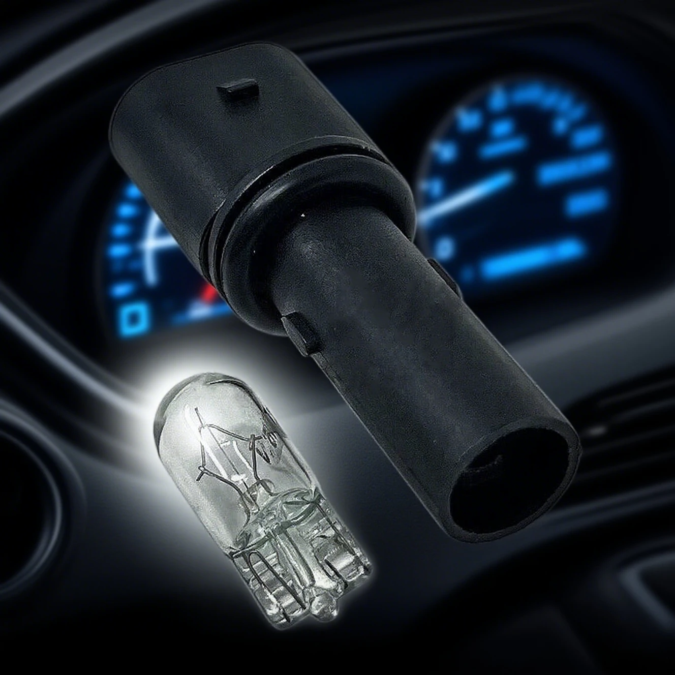 Nebelscheinwerfer-Seitenlichtlampenhalter und Glühbirnen-Set für BMW Mini R55 R56 R57 R58 R59 R60 R61 6331 63172751295 Autozubehör-Set