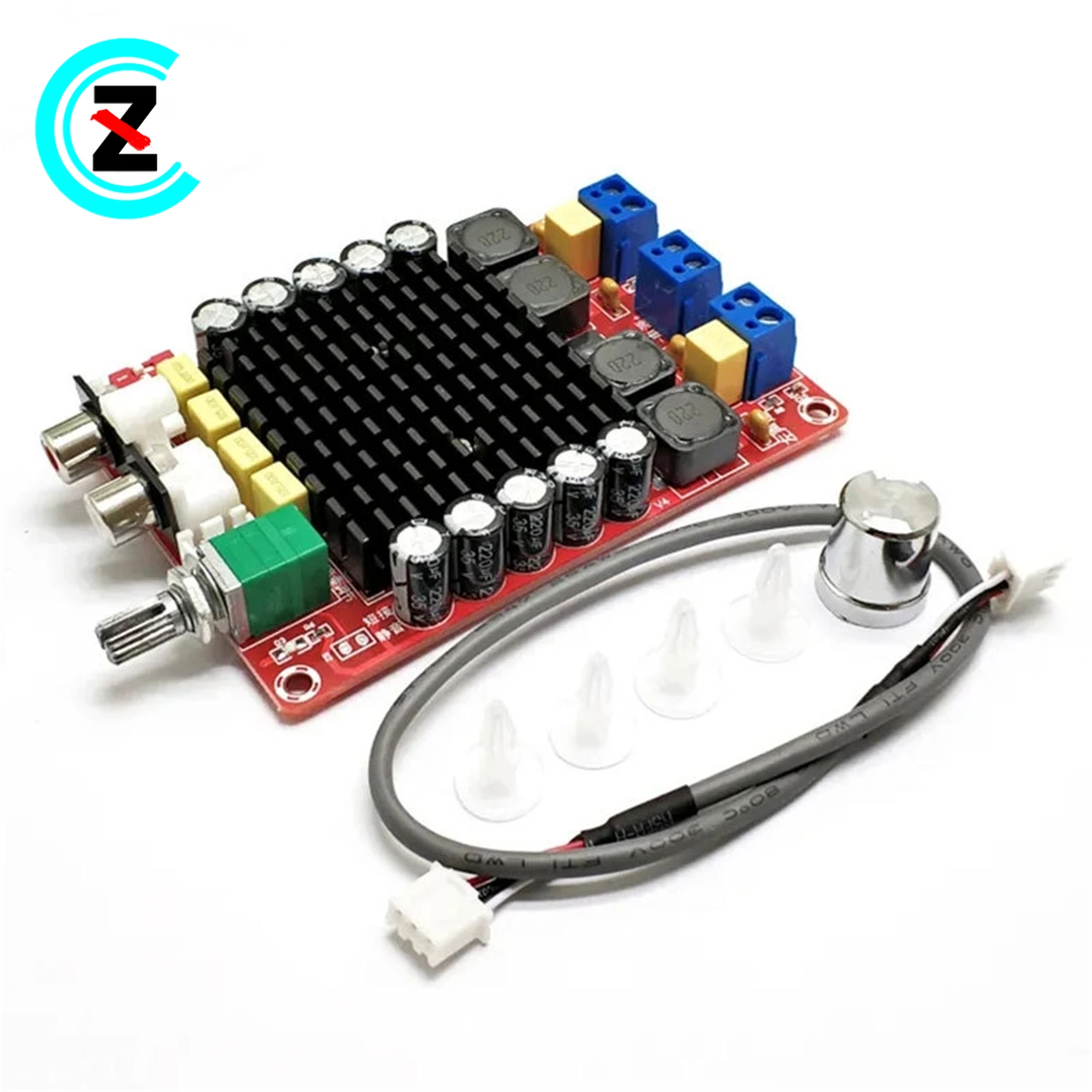 

XH-M510 TDA7498 Плата цифрового усилителя высокой мощности 2*100 Вт постоянного тока 14-34 В можно использовать в автомобилях